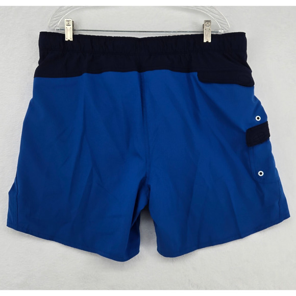 Speedo Mens Swim Trunks Blue Size XXL‎ Marina Flex Volley 17" Pocket NWT - Picture 6 of 13